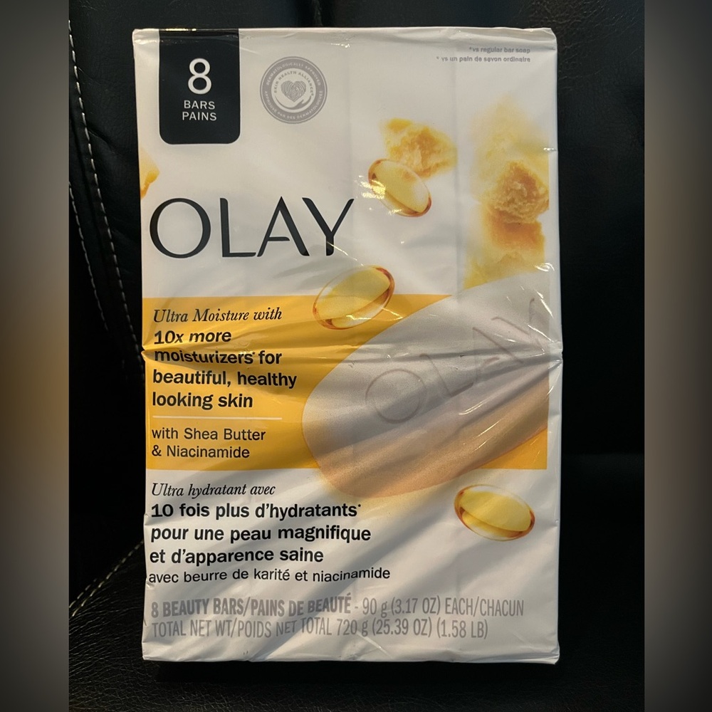 OLAY Ultra Moisture Beauty Soap Bars With Shea Butter & Vitamin B3 8 PACK NEW!
